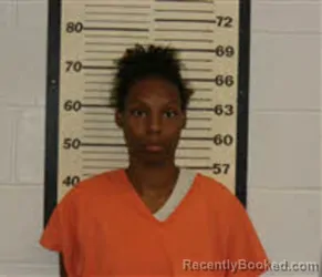 Mugshot of DEANGELA DARNISHA WEST booked in Caswell County, North Carolina on July 22, 2026
