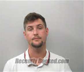 Booking photo from Chatham County, North Carolina