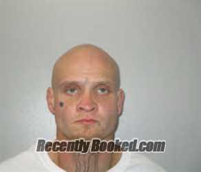 Booking photo from Chatham County, North Carolina