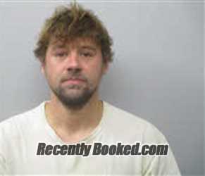 Booking photo from Chatham County, North Carolina