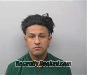Booking photo from Chatham County, North Carolina