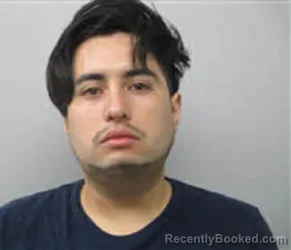 Mugshot of Adrian O Sanchez booked in Chatham County, North Carolina on August 23, 2026