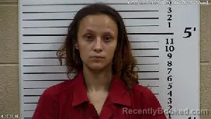 Mugshot of Annabella Leigh Anderson booked in Cherokee County, North Carolina on May 27, 2026