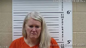 Mugshot of Kristy Lynn Adams booked in Cherokee County, North Carolina on June 21, 2026