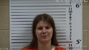 Mugshot of Alyson Michelle Bilbrey booked in Cherokee County, North Carolina on September 19, 2026