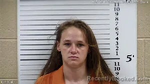 Mugshot of Caitlyne Skye Bateman booked in Cherokee County, North Carolina on May 31, 2026