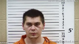 Mugshot of Caleb Marcus Bennett booked in Cherokee County, North Carolina on May 4, 2026