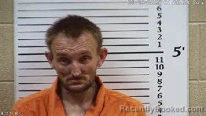 Mugshot of Caine Tyler Burnette booked in Cherokee County, North Carolina on June 28, 2026