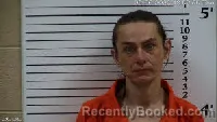 Mugshot of Clara Beth Christine Brown