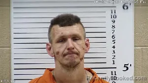 Mugshot of Devin Julian Burrell booked in Cherokee County, North Carolina on June 19, 2026