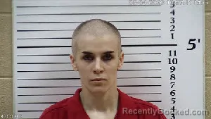 Mugshot of Emmalyn Chloe Bryson booked in Cherokee County, North Carolina on May 4, 2026
