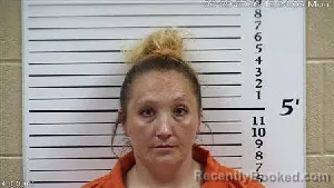 Mugshot of Jillian Beth Bateman booked in Cherokee County, North Carolina on June 29, 2026