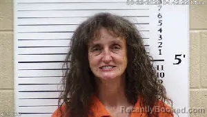 Mugshot of Lora Ann Brown booked in Cherokee County, North Carolina on June 22, 2026