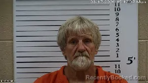 Mugshot of Lewis Wade Birchfield booked in Cherokee County, North Carolina on August 17, 2026