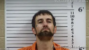 Mugshot of Spencer Ray Branham booked in Cherokee County, North Carolina on May 4, 2026