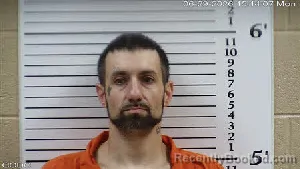 Mugshot of Spencer Ray Branham booked in Cherokee County, North Carolina on June 29, 2026