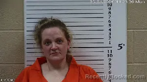 Mugshot of Tabitha Michele Bell booked in Cherokee County, North Carolina on May 4, 2026