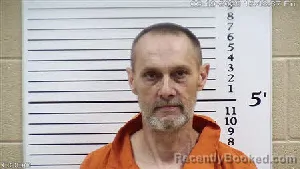 Mugshot of Charles Alan Carver booked in Cherokee County, North Carolina on June 19, 2026