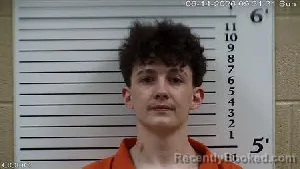 Mugshot of Dalton James Crapse booked in Cherokee County, North Carolina on June 14, 2026
