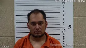 Mugshot of Gregorio Chavez-Hernandez booked in Cherokee County, North Carolina on August 21, 2026