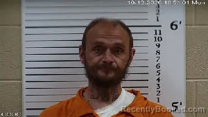 Mugshot of Jessie Douglas Cook booked in Cherokee County, North Carolina on October 12, 2026
