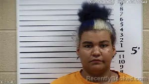Mugshot of Kaylee Jordan Cox booked in Cherokee County, North Carolina on September 30, 2026