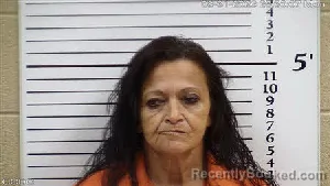 Mugshot of Machelle Lou Cornwell booked in Cherokee County, North Carolina on August 31, 2026