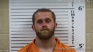 Mugshot of William Isaac Cunningham booked in Cherokee County, North Carolina on August 9, 2026