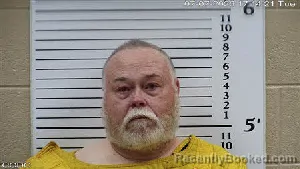 Mugshot of James Michael Dalrymble booked in Cherokee County, North Carolina on July 7, 2026