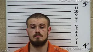 Mugshot of Quaid Malachi Dillard booked in Cherokee County, North Carolina on August 28, 2026