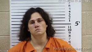 Mugshot of Tiffany Lynn Dutcher booked in Cherokee County, North Carolina on July 10, 2026