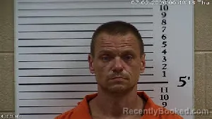 Mugshot of William Brandon Duren booked in Cherokee County, North Carolina on July 2, 2026