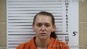 Mugshot of Kaitlyn Teesateskie Elliott booked in Cherokee County, North Carolina on June 19, 2026