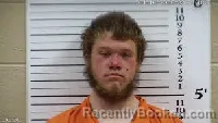 Booking photo from Cherokee County, North Carolina