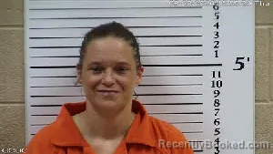 Mugshot of Marie Christina Edwards booked in Cherokee County, North Carolina on August 20, 2026