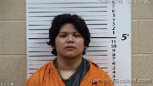 Mugshot of Brandon Juarez Flores booked in Cherokee County, North Carolina on August 28, 2026