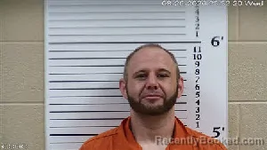 Mugshot of Brian Eugene Farrell booked in Cherokee County, North Carolina on August 26, 2026