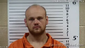 Mugshot of Colton Alexander Fox booked in Cherokee County, North Carolina on August 13, 2026