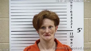 Mugshot of Kimberly Anne Rachelle Flynn booked in Cherokee County, North Carolina on March 31, 2026