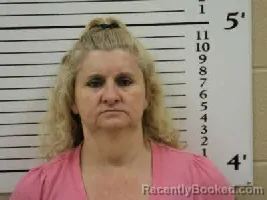 Mugshot of Vicki Dale Greene booked in Cherokee County, North Carolina on June 9, 2026