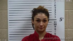 Mugshot of Alysha Eva Herrera booked in Cherokee County, North Carolina on July 2, 2026