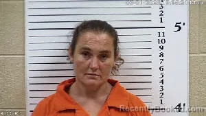 Mugshot of Heather Leigh Hamby booked in Cherokee County, North Carolina on June 1, 2026