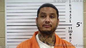 Mugshot of Joshua Charles Hampton booked in Cherokee County, North Carolina on August 30, 2026