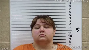 Mugshot of Laklyn Ann Hall booked in Cherokee County, North Carolina on May 17, 2026