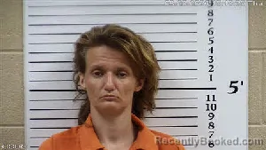 Mugshot of Melanie Hicks booked in Cherokee County, North Carolina on August 20, 2026