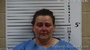Mugshot of Trista Danielle Hughes booked in Cherokee County, North Carolina on June 12, 2026