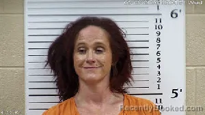 Mugshot of Brandi Lucille Jones booked in Cherokee County, North Carolina on May 20, 2026