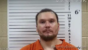 Mugshot of Joshua Edward Jumper booked in Cherokee County, North Carolina on April 3, 2026