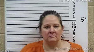 Mugshot of Kimberly Wilson Jones booked in Cherokee County, North Carolina on September 12, 2026
