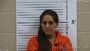 Mugshot of Brandi Alisa Kays booked in Cherokee County, North Carolina on May 13, 2026